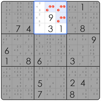 sudoku segment
